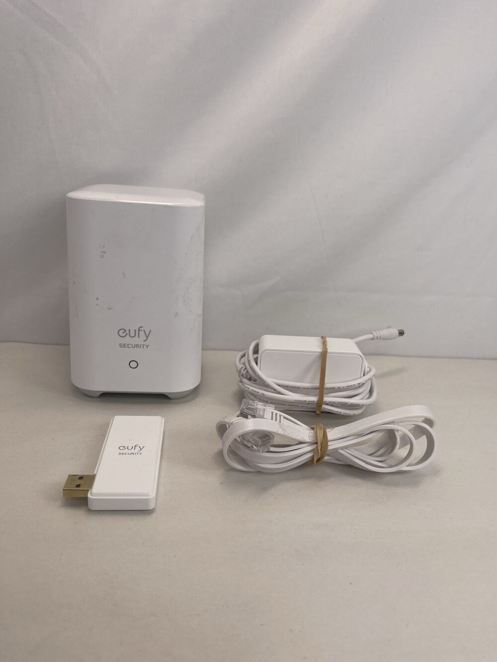 eufy HomeBase 2 T8010X Hub with USB Dongle, Power Supply & Network Cable – Used